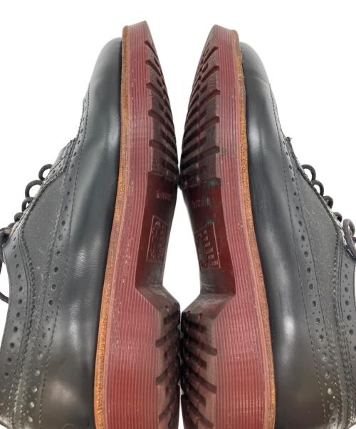 Dr.Martens（ドクターマーチン）Dr.Martens (ドクターマーチン) ウィングチップシューズ ブラック サイズ:UK6の古着・服飾アイテム