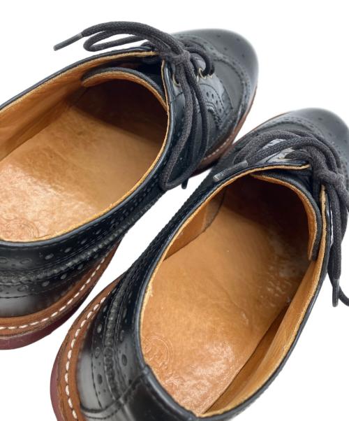 Dr.Martens（ドクターマーチン）Dr.Martens (ドクターマーチン) ウィングチップシューズ ブラック サイズ:UK6の古着・服飾アイテム