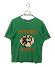 Hysteric Glamour（ヒステリックグラマー）の古着「プリントTシャツ」｜グリーン