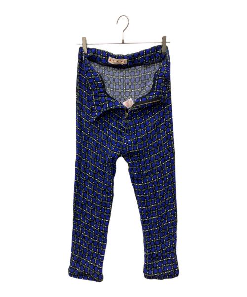 MARNI（マルニ）MARNI (マルニ) セットアップブラウス ブルー サイズ:40の古着・服飾アイテム