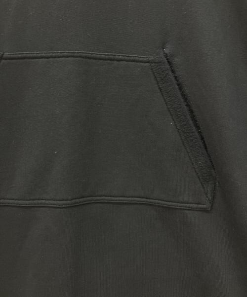 MM6 Maison Margiela（エムエムシックスメゾンマルジェラ）MM6 Maison Margiela (エムエムシックスメゾンマルジェラ) リバーシブル裏毛パーカーワンピース ブラック サイズ:Ｓの古着・服飾アイテム