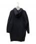MM6 Maison Margiela (エムエムシックスメゾンマルジェラ) リバーシブル裏毛パーカーワンピース ブラック サイズ:Ｓ：10000円