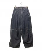 SHINYA KOZUKAシンヤコズカ）の古着「Dameged Ordinary City Baggy」｜ブラック
