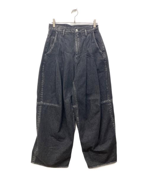 SHINYA KOZUKA（シンヤコズカ）SHINYA KOZUKA (シンヤコズカ) Dameged Ordinary City Baggy ブラック サイズ:Sの古着・服飾アイテム