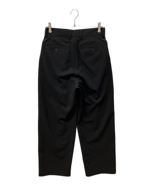 sayatomo（サヤトモ）SAYATOMO (サヤトモ) 2-Tack Wide Slacks ブラック サイズ:1の古着・服飾アイテム