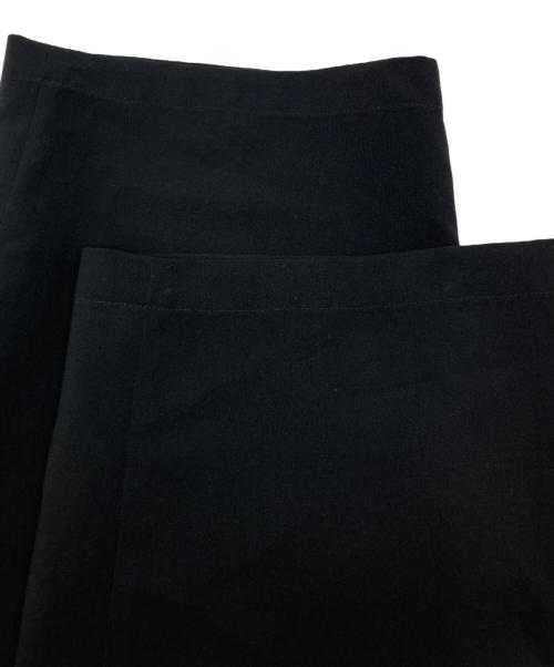 sayatomo（サヤトモ）SAYATOMO (サヤトモ) 2-Tack Wide Slacks ブラック サイズ:1の古着・服飾アイテム