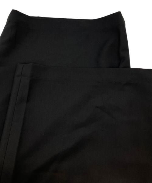 soerte（ソエルテ）soerte (ソエルテ) 3タックワイドバルーントラウザー ブラック サイズ:1の古着・服飾アイテム