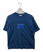 YOKEヨーク）の古着「Abstract Embroited T-shirt」｜ネイビー