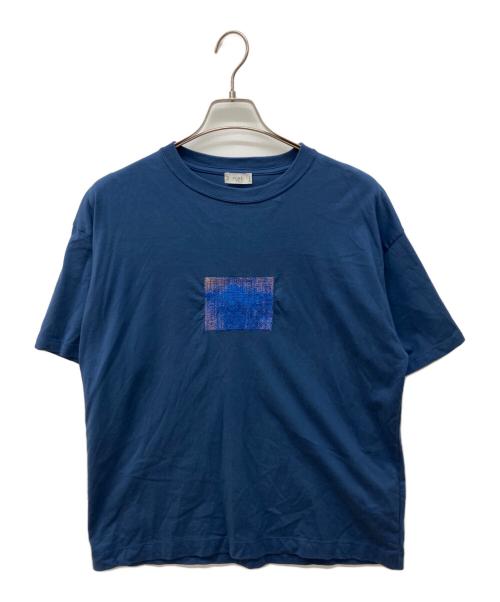 YOKE（ヨーク）YOKE (ヨーク) Abstract Embroited T-shirt ネイビー サイズ:1の古着・服飾アイテム