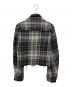 SUNSEA (サンシー) SHRINKAGE BLOUSON 改 チェック ジャケット ブラック サイズ:2：30000円