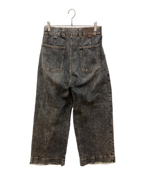 soerte（ソエルテ）soerte (ソエルテ) デニムパンツ ブラックの古着・服飾アイテム