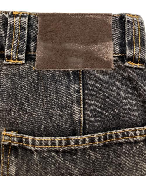 soerte（ソエルテ）soerte (ソエルテ) デニムパンツ ブラックの古着・服飾アイテム