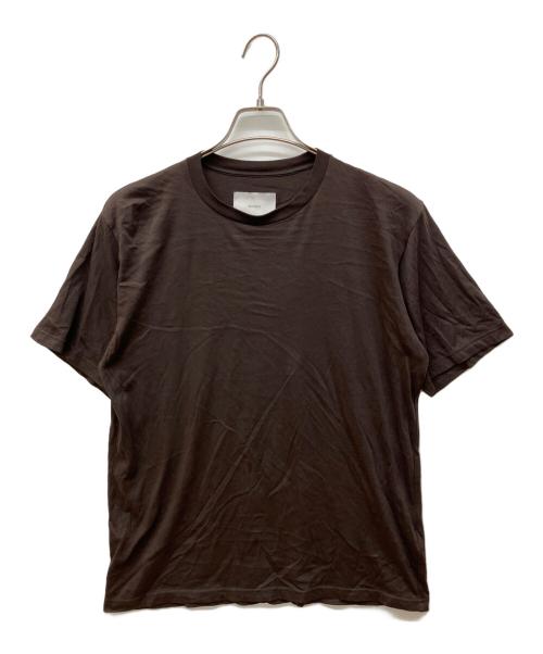 ssstein（シュタイン）ssstein (シュタイン) SUVIN COTTON BASIC TEE（スビン コットン ベーシック ティー） ブラウン サイズ:XSの古着・服飾アイテム