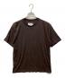 ssstein（シュタイン）の古着「SUVIN COTTON BASIC TEE（スビン コットン ベーシック ティー）」｜ブラウン