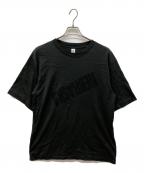 blurhms ROOTSTOCKブラームスルーツストック）の古着「プリントTシャツ」｜ブラック