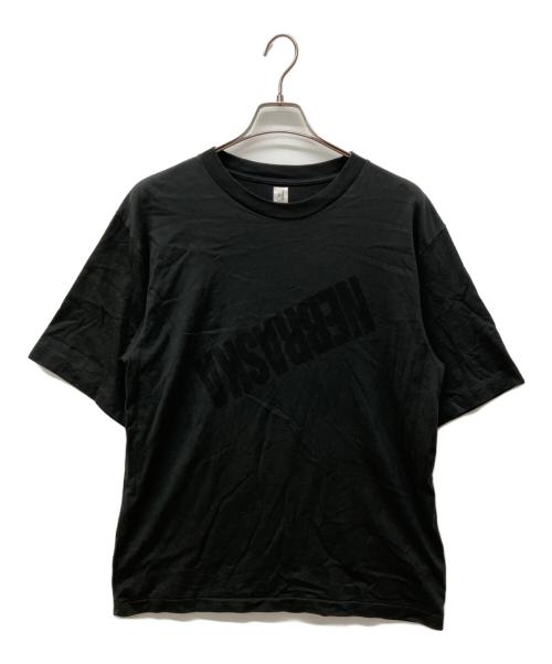 blurhms ROOTSTOCK（ブラームスルーツストック）blurhms ROOTSTOCK (ブラームスルーツストック) プリントTシャツ ブラック サイズ:3の古着・服飾アイテム
