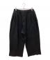 ANCELLM（アンセルム）の古着「SMOOTH PANEL WIDE SLACKS」｜ブラック