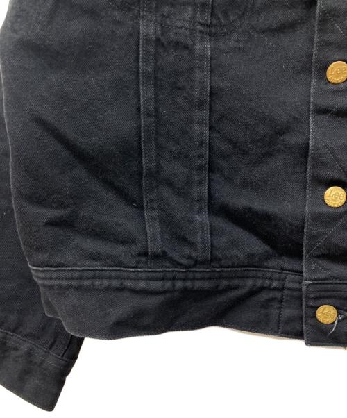 LEE（リー）LEE (リー) ストームライダー 裏ブランケットデニムジャケット ブラック サイズ:XLの古着・服飾アイテム