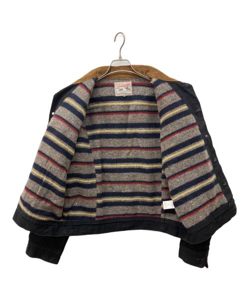 LEE（リー）LEE (リー) ストームライダー 裏ブランケットデニムジャケット ブラック サイズ:XLの古着・服飾アイテム