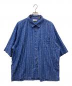 L.L.Beanエルエルビーン）の古着「総柄半袖シャツ」｜ブルー