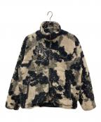 BALバル）の古着「PULSE PATTERN FLEECE JACKET」｜ブラック