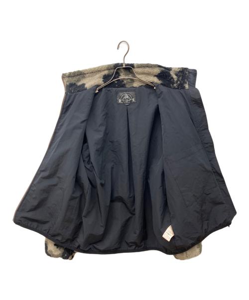 BAL（バル）BAL (バル) PULSE PATTERN FLEECE JACKET ブラック サイズ:Mの古着・服飾アイテム