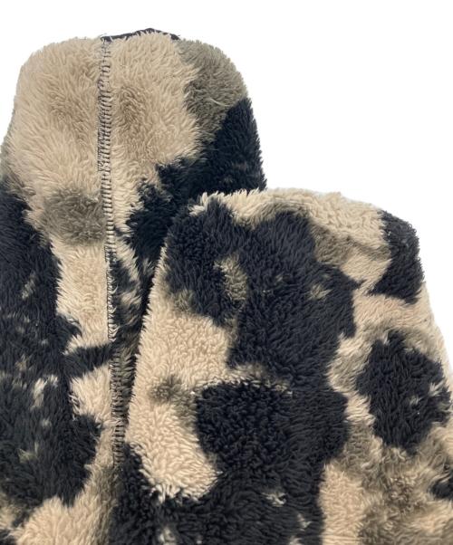 BAL（バル）BAL (バル) PULSE PATTERN FLEECE JACKET ブラック サイズ:Mの古着・服飾アイテム