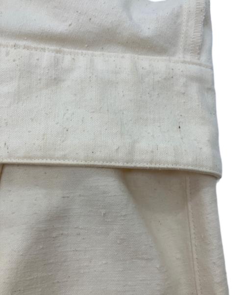 digawel（ディガウェル）DIGAWEL (ディガウェル) ネップ加工ブルゾン アイボリー サイズ:3の古着・服飾アイテム