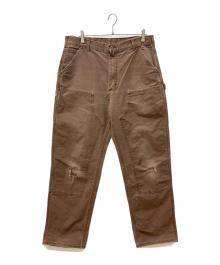 CarHartt（カーハート）の古着「ダブルニーペインターパンツ」｜ブラウン