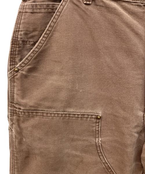 CarHartt（カーハート）CarHartt (カーハート) ダブルニーペインターパンツ ブラウン サイズ:W36の古着・服飾アイテム
