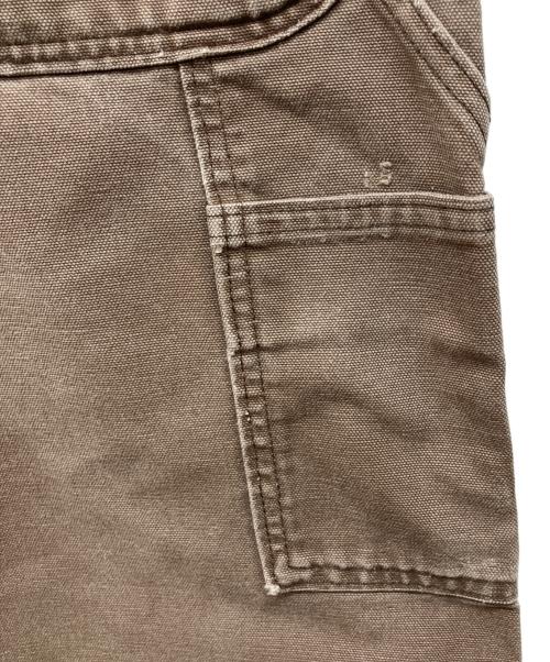 CarHartt（カーハート）CarHartt (カーハート) ダブルニーペインターパンツ ブラウン サイズ:W36の古着・服飾アイテム