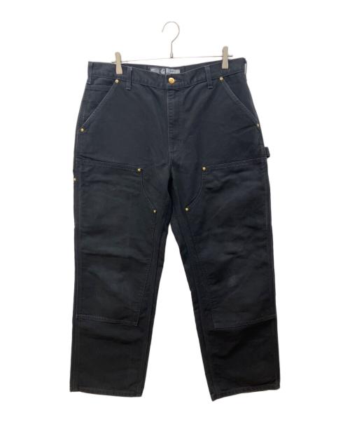 CarHartt（カーハート）CarHartt (カーハート) ダブルニーペインターパンツ ブラック サイズ:W36の古着・服飾アイテム