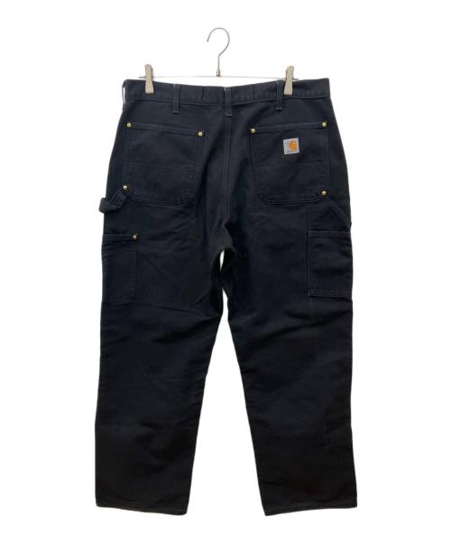 CarHartt（カーハート）CarHartt (カーハート) ダブルニーペインターパンツ ブラック サイズ:W36の古着・服飾アイテム