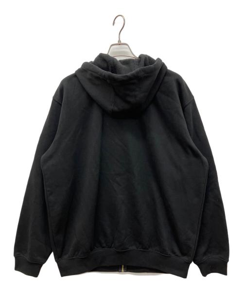 CarHartt（カーハート）CarHartt (カーハート) Midweight Hooded Zip Front　ジップアップパーカー ブラック サイズ:Lの古着・服飾アイテム
