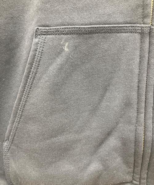 CarHartt（カーハート）CarHartt (カーハート) Midweight Hooded Zip Front　ジップアップパーカー ブラック サイズ:Lの古着・服飾アイテム