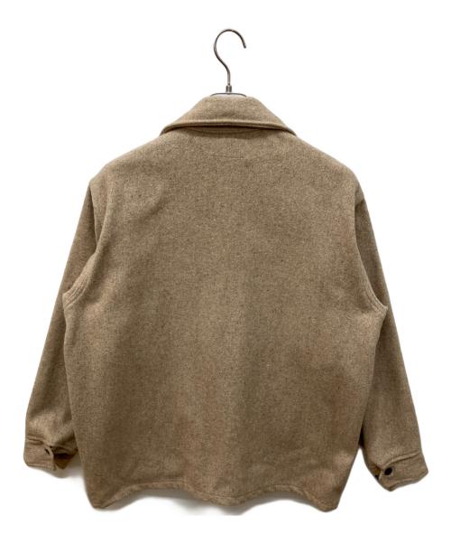 MELTON（メルトン）MELTON (メルトン) ウールジャケット ベージュ サイズ:Lの古着・服飾アイテム