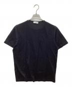 GRAN SASSOグランサッソ）の古着「Cotton Short-SLEEVE T（コットン・ショートスリーブ・ティー）」｜ブラック