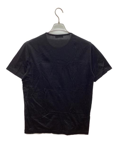 GRAN SASSO（グランサッソ）GRAN SASSO (グランサッソ) Cotton Short-SLEEVE T（コットン・ショートスリーブ・ティー） ブラック サイズ:50の古着・服飾アイテム