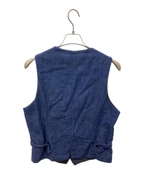 SLOWEAR（スロウウェア）SLOWEAR (スロウウェア) MONTEDORO (モンテドーロ) ジレ インディゴ サイズ:Mの古着・服飾アイテム