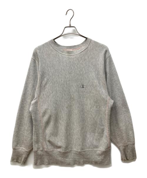 Champion REVERSE WEAVE（チャンピオン リバース ウィーブ）Champion REVERSE WEAVE (チャンピオン リバース ウィーブ) リバースウィーブスウェット グレー サイズ:Lの古着・服飾アイテム