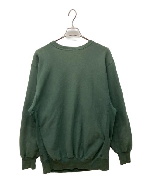 Champion REVERSE WEAVE（チャンピオン リバース ウィーブ）Champion REVERSE WEAVE (チャンピオン リバース ウィーブ) リバースウィーブスウェット グリーン サイズ:XXLの古着・服飾アイテム