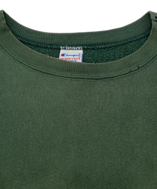 Champion REVERSE WEAVE（チャンピオン リバース ウィーブ）Champion REVERSE WEAVE (チャンピオン リバース ウィーブ) リバースウィーブスウェット グリーン サイズ:XXLの古着・服飾アイテム
