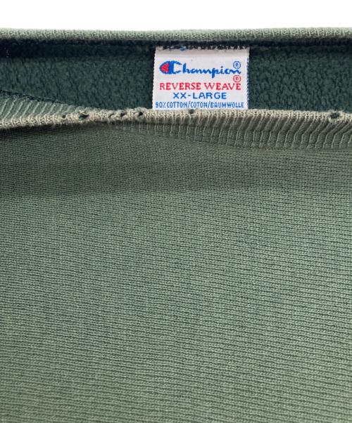 Champion REVERSE WEAVE（チャンピオン リバース ウィーブ）Champion REVERSE WEAVE (チャンピオン リバース ウィーブ) リバースウィーブスウェット グリーン サイズ:XXLの古着・服飾アイテム