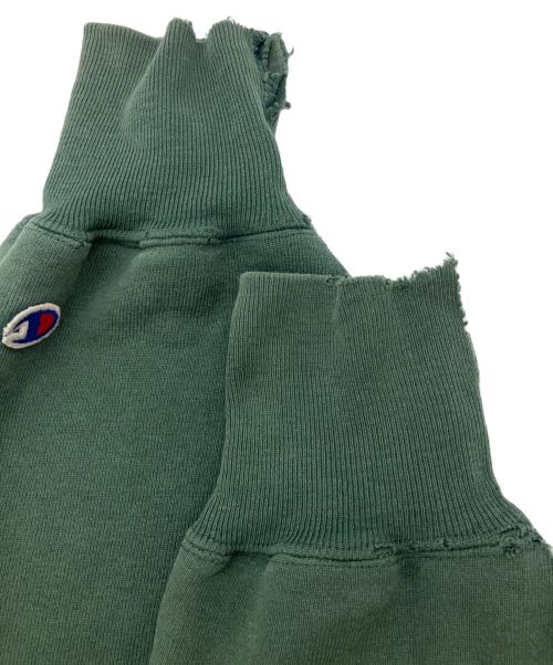 Champion REVERSE WEAVE（チャンピオン リバース ウィーブ）Champion REVERSE WEAVE (チャンピオン リバース ウィーブ) リバースウィーブスウェット グリーン サイズ:XXLの古着・服飾アイテム