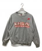 NIKEナイキ）の古着「 80～90's ヴィンテージクルーネックスウェット」｜グレー