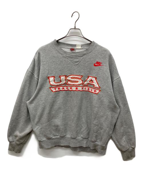 NIKE（ナイキ）NIKE (ナイキ)  80～90's ヴィンテージクルーネックスウェット グレー サイズ:XLの古着・服飾アイテム
