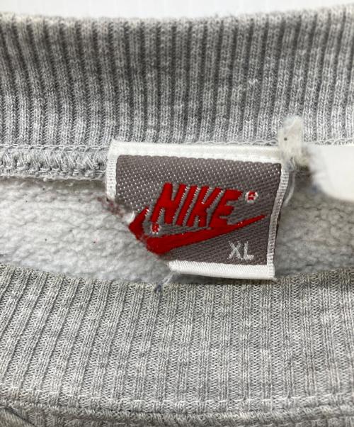 NIKE（ナイキ）NIKE (ナイキ)  80～90's ヴィンテージクルーネックスウェット グレー サイズ:XLの古着・服飾アイテム