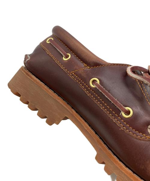 Timberland（ティンバーランド）Timberland (ティンバーランド) スリーアイクラシックラグ  ブラウン サイズ:27.5cmの古着・服飾アイテム