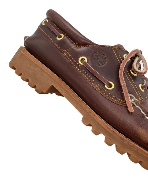 Timberland（ティンバーランド）Timberland (ティンバーランド) スリーアイクラシックラグ  ブラウン サイズ:27.5cmの古着・服飾アイテム