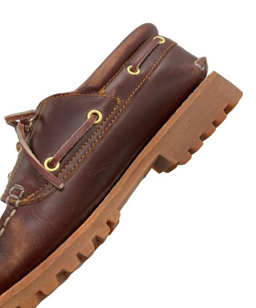 Timberland（ティンバーランド）Timberland (ティンバーランド) スリーアイクラシックラグ  ブラウン サイズ:27.5cmの古着・服飾アイテム